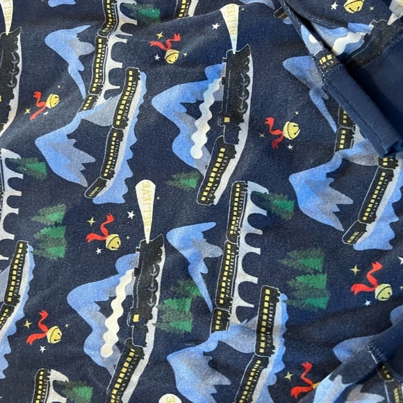 Hanna Andersson Blue Mountain Pajama Top - Picture 3 of 3